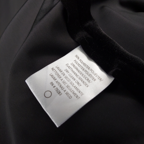 Alex Evenings Pant Suit Set Women 2X Black Velvet Sequin Party Event Wedding - Picture 16 of 16